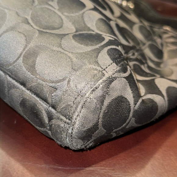 Coach Signature Sateen Ashley Hippie Bag - Picture 8 of 16